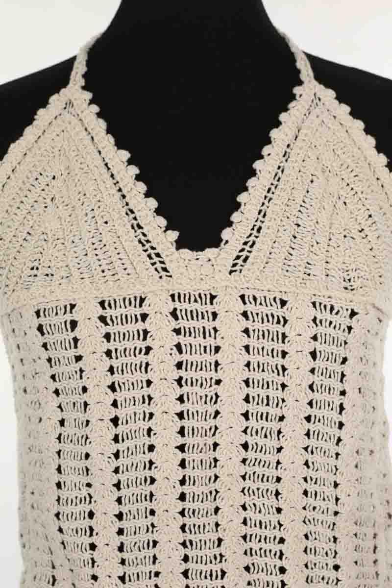 Tops sans manche Other Brand  Ecru