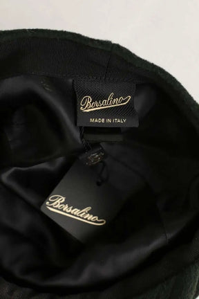 Béret Borsalino Vert en Coton