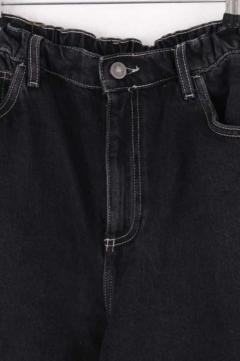 Bermuda American Vintage Noir en Coton