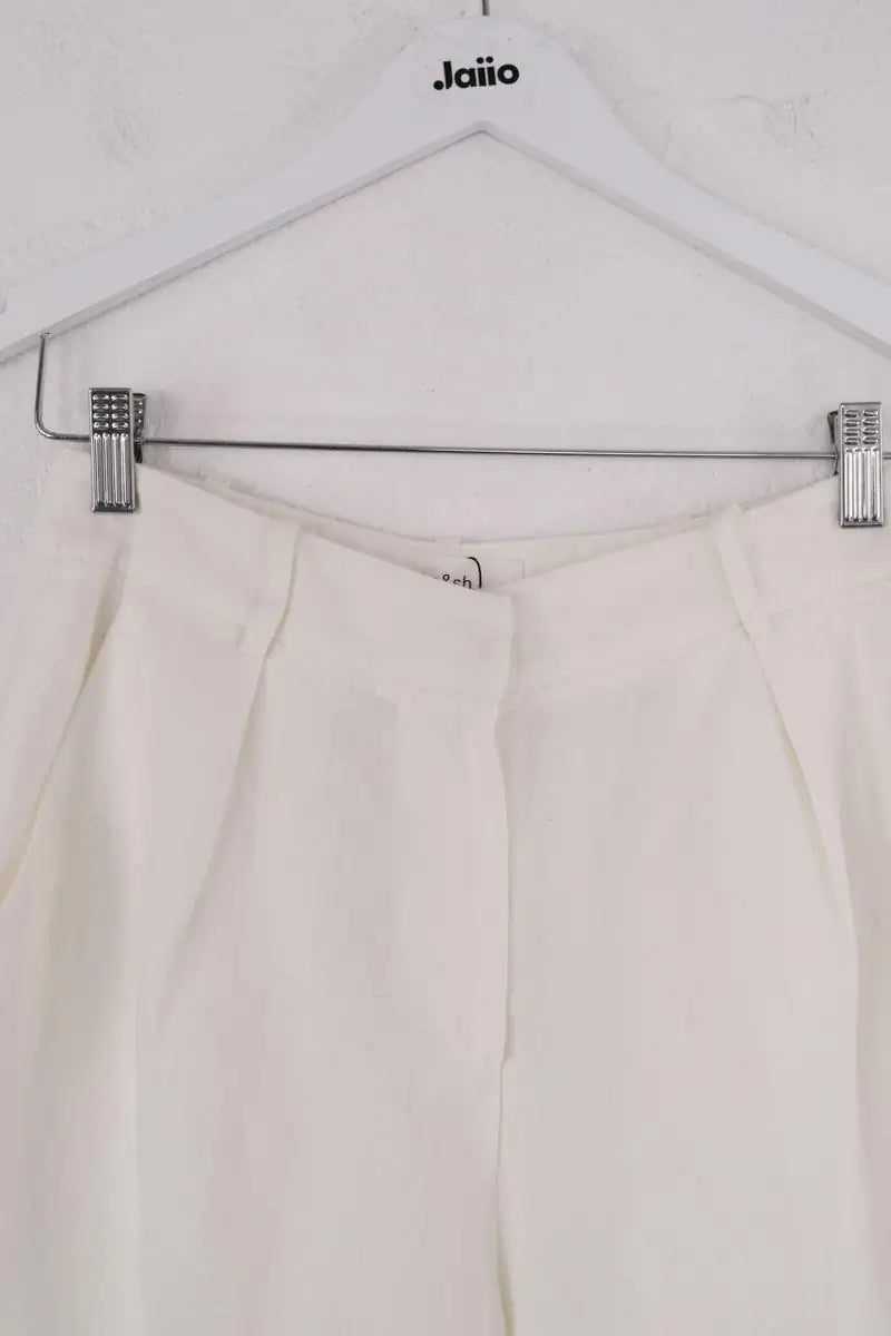 Bermuda Ba&Sh Blanc en Lin