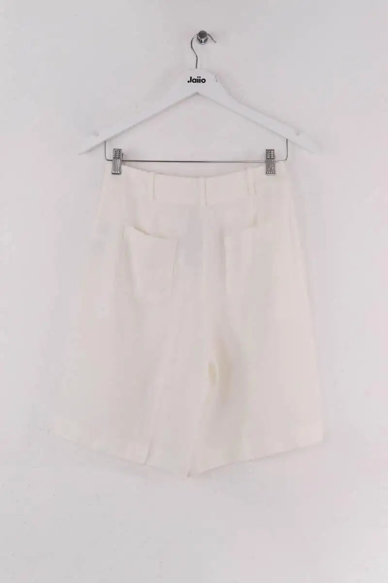 Bermuda Ba&Sh Blanc en Lin