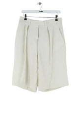 Bermuda Chloé Stora Jill Ecru en Lin, taille M - Seconde Main