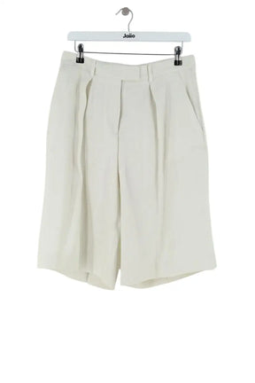 Bermuda Chloé Stora Jill Ecru en Lin, taille M - Seconde Main