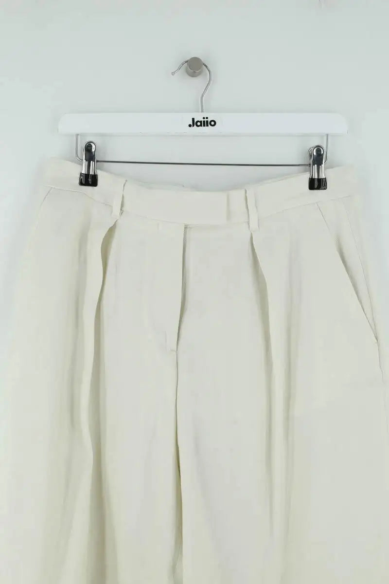 Bermuda Chloé Stora Jill Ecru en Lin