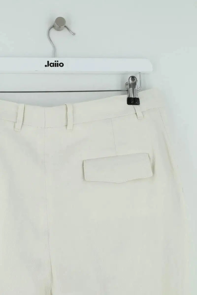 Bermuda Chloé Stora Jill Ecru en Lin