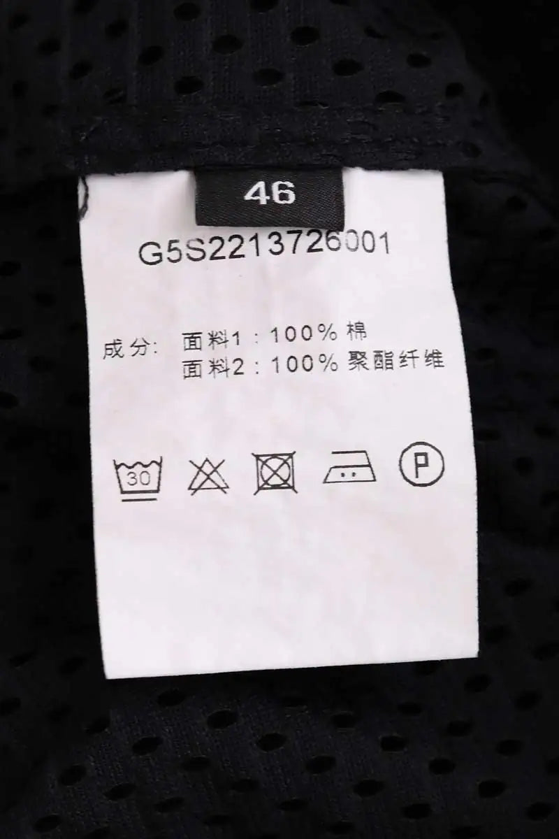 Bermuda Givenchy Noir en Coton
