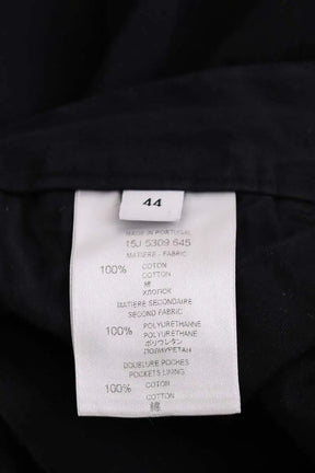 Bermuda Givenchy Noir en Coton