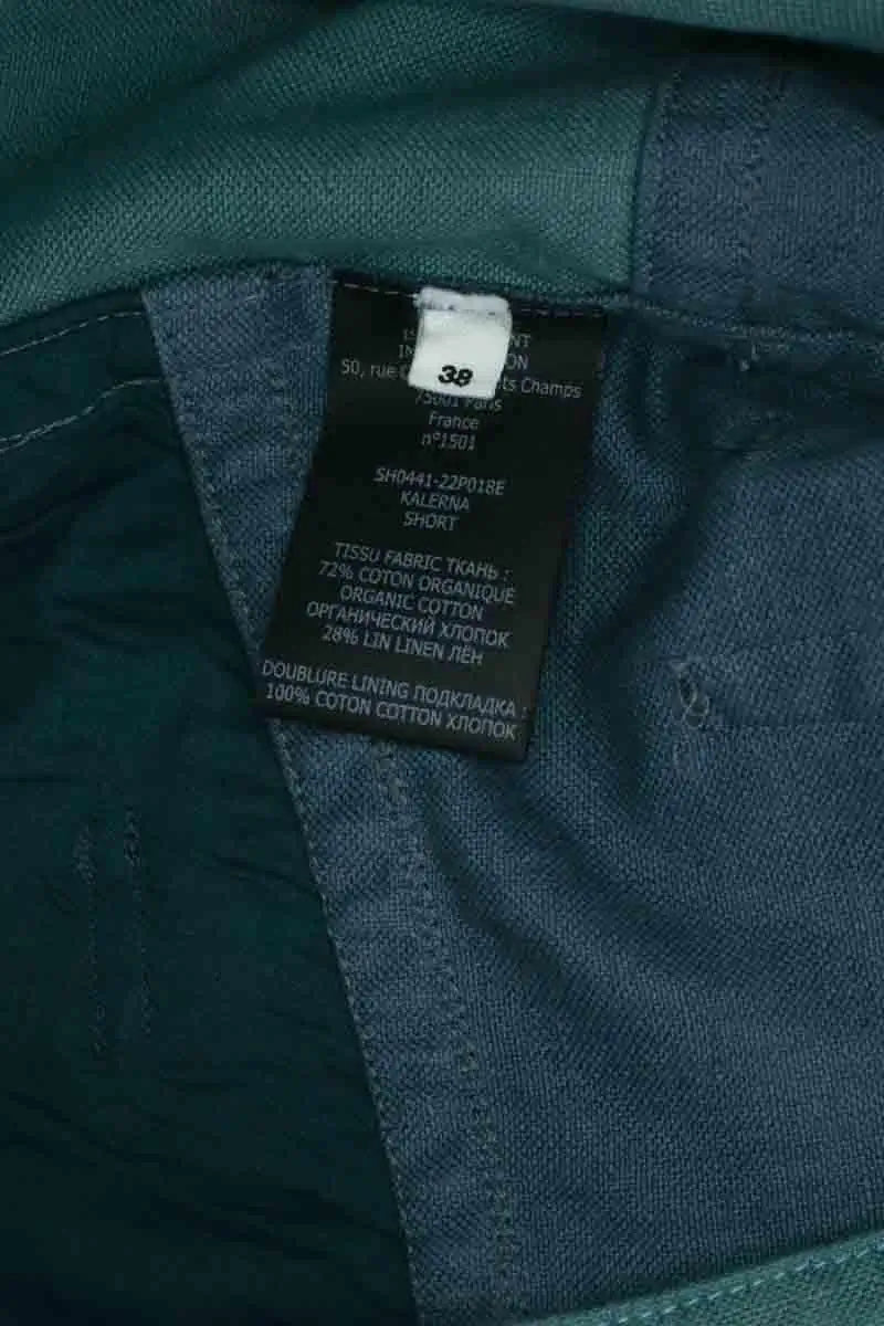 Bermuda Isabel Marant Étoile Vert en Coton