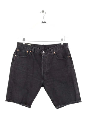 Bermuda Levi's 501 Noir en Coton, taille L - Seconde Main