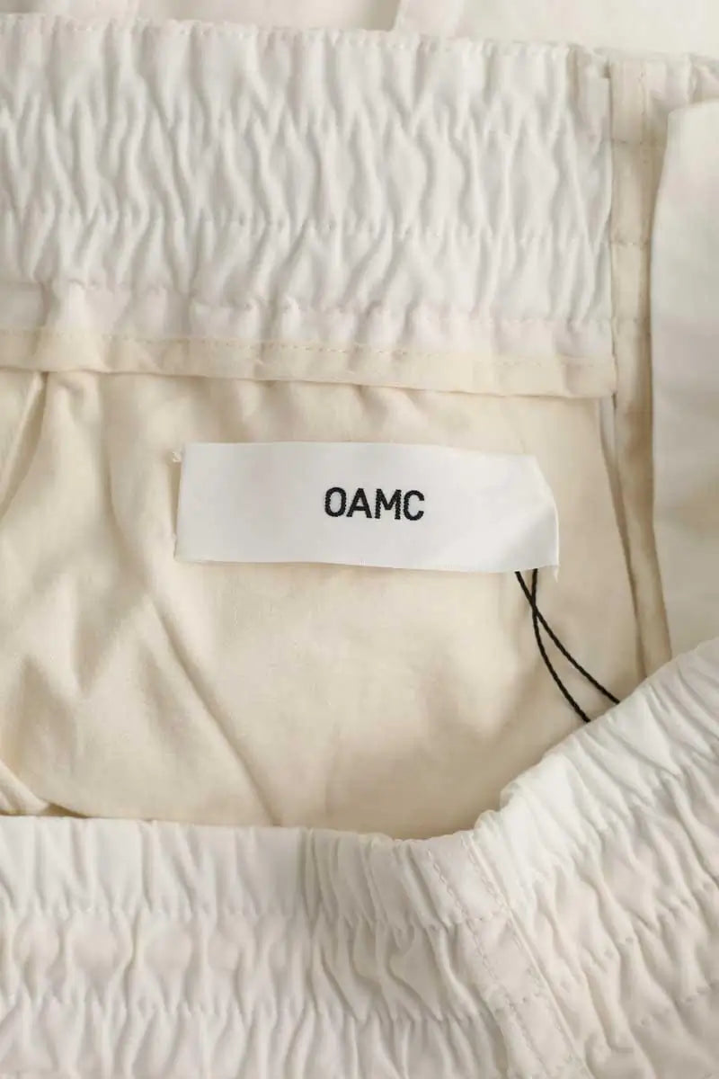 Bermuda OAMC Blanc en Coton