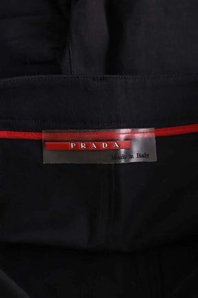 Bermuda Prada Noir en Coton