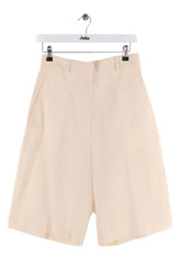 Bermuda Sandro Beige en Lin, taille M - Seconde Main