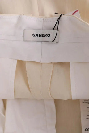 Bermuda Sandro Beige en Lin