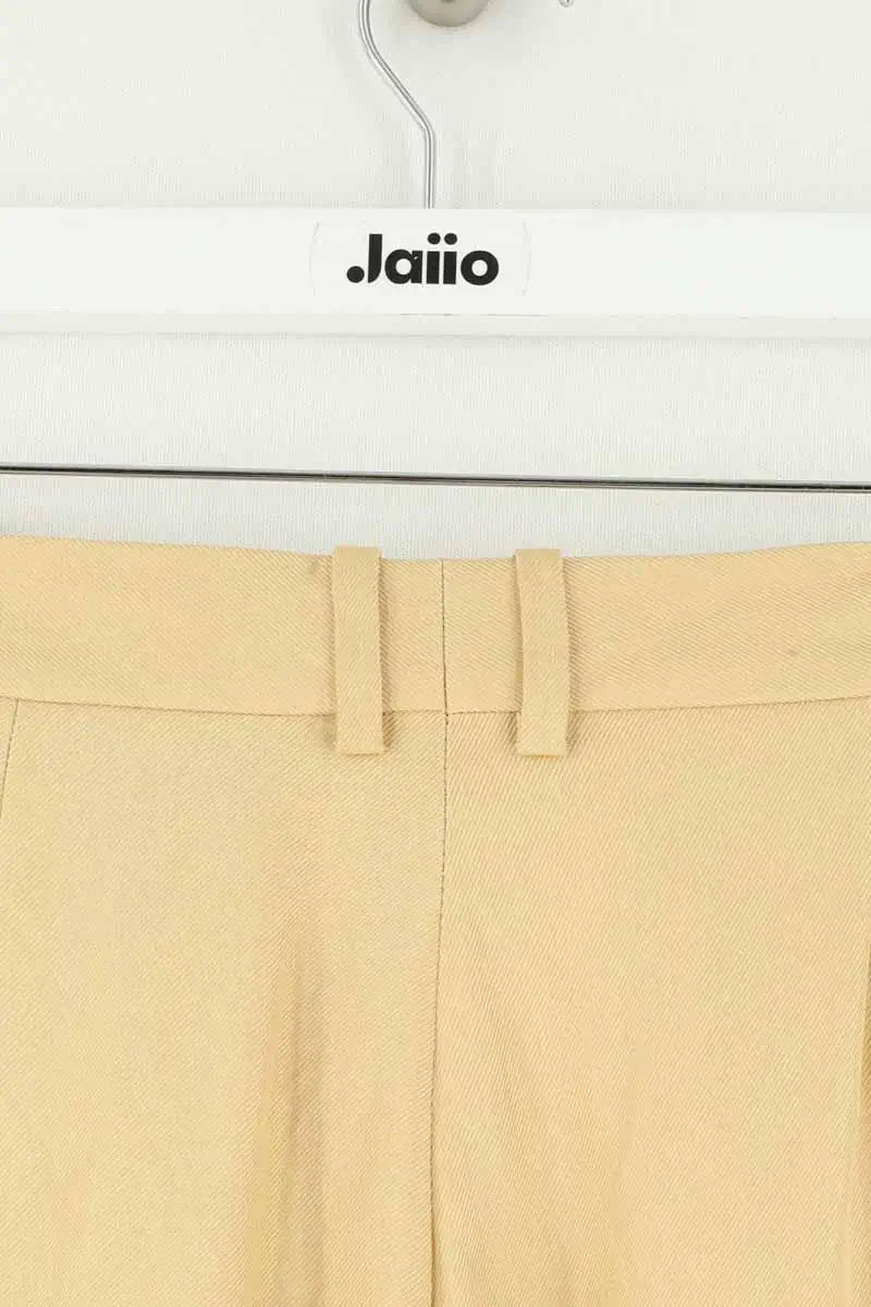 Bermuda Sandro Jaune en Viscose