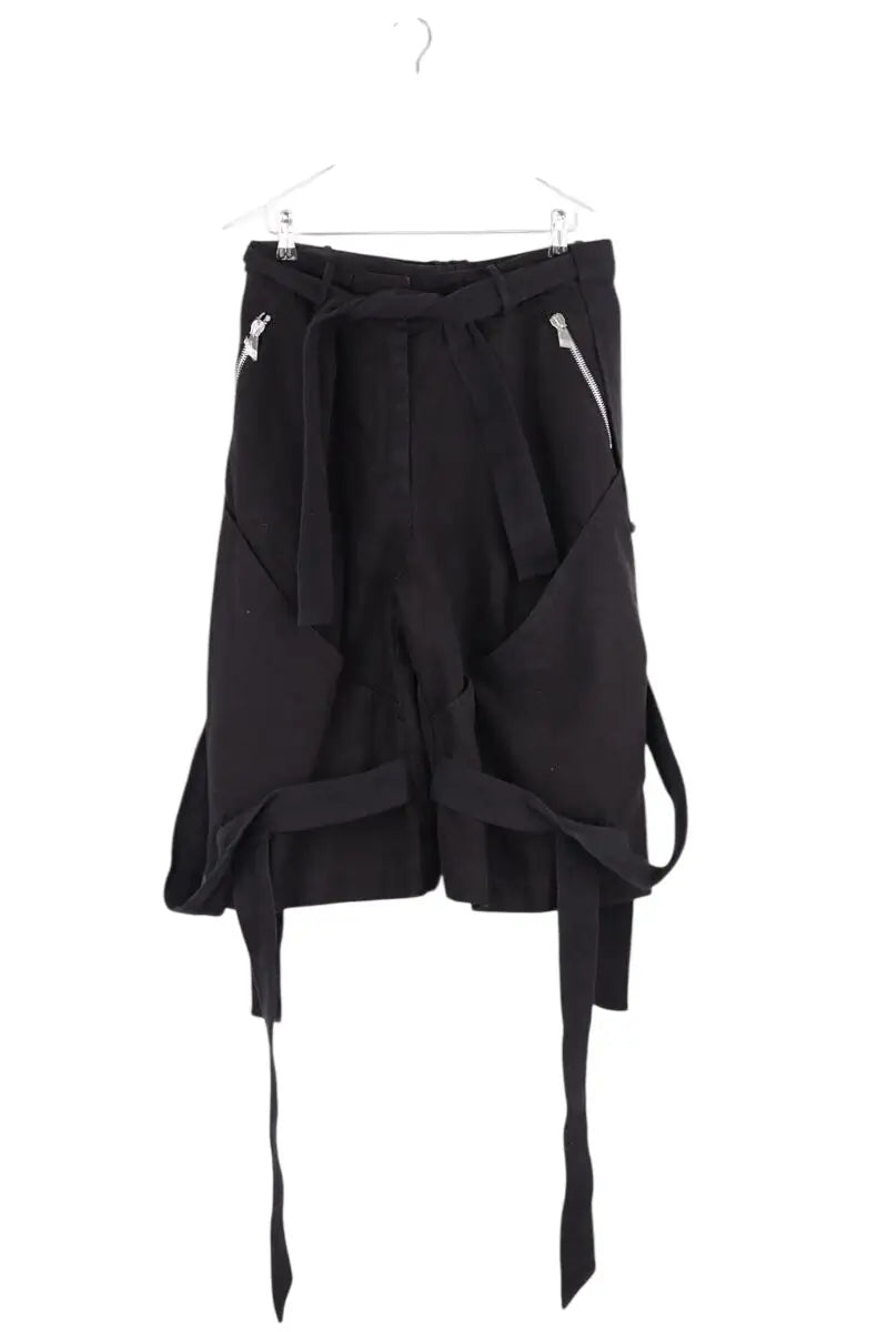 Bermuda The Attico Noir en Coton, taille XL - Seconde Main