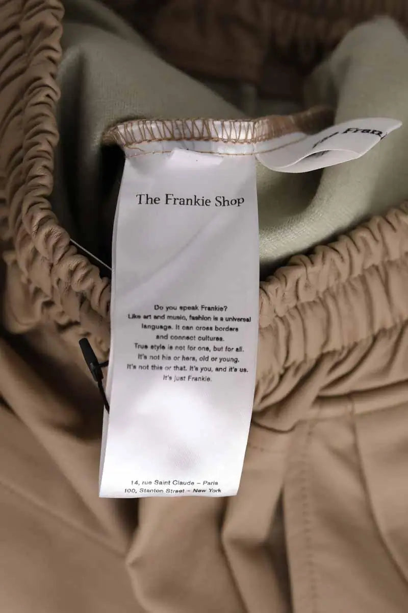 Bermuda The Frankie Shop Beige en Synthétique