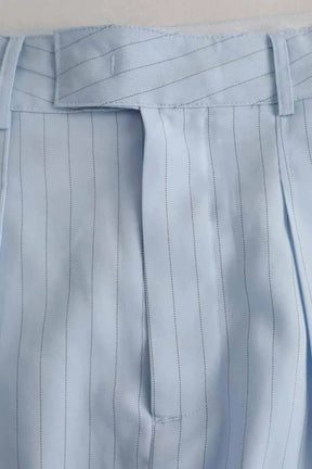 Bermuda The Frankie Shop Bleu en Polyester