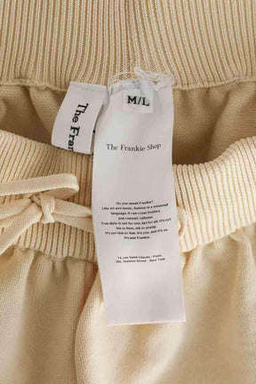 Bermuda The Frankie Shop Ecru en Coton