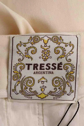 Bermuda Tresse Ecru en Coton