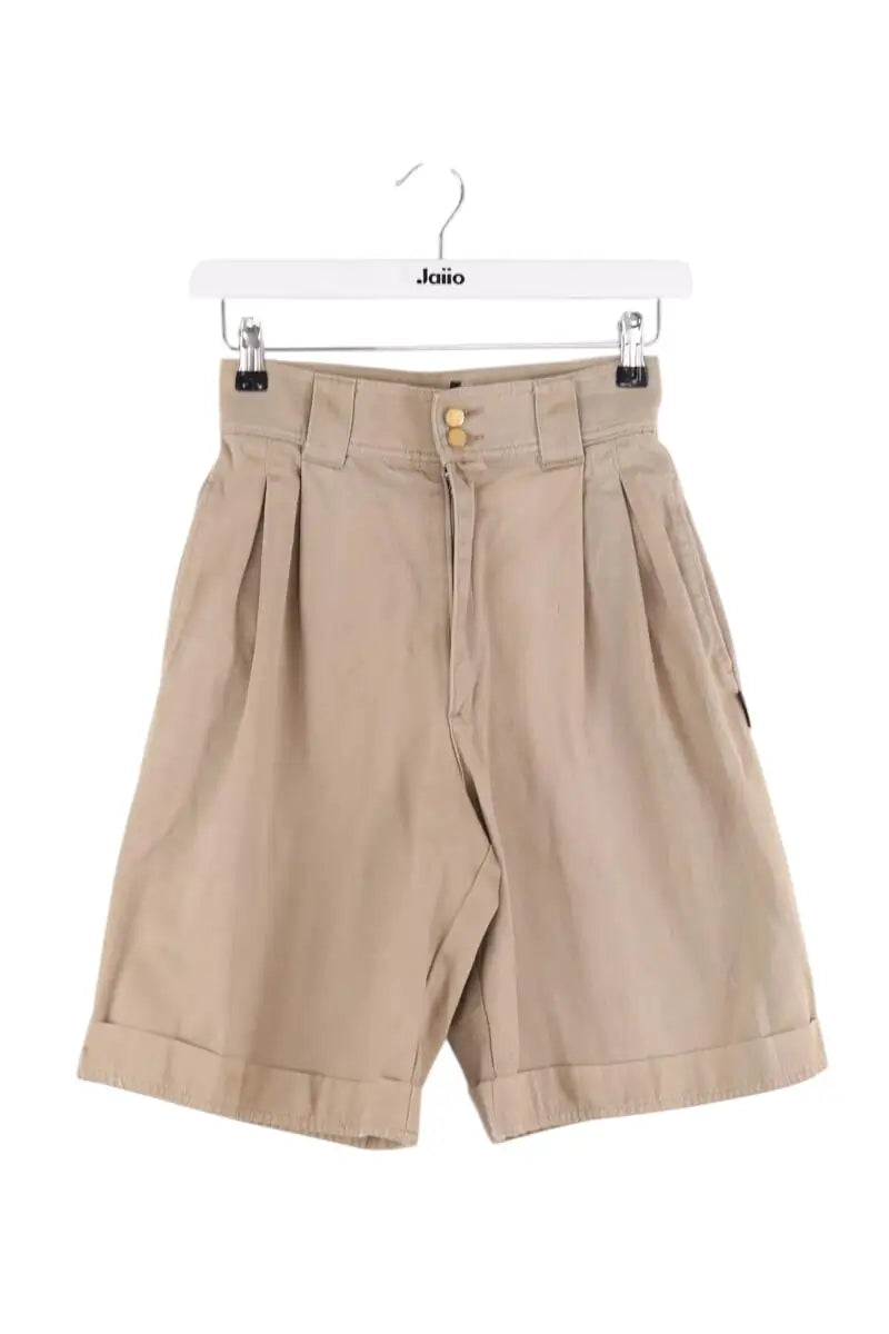Bermuda Yves Saint Laurent Beige en Coton, taille XS - Seconde Main