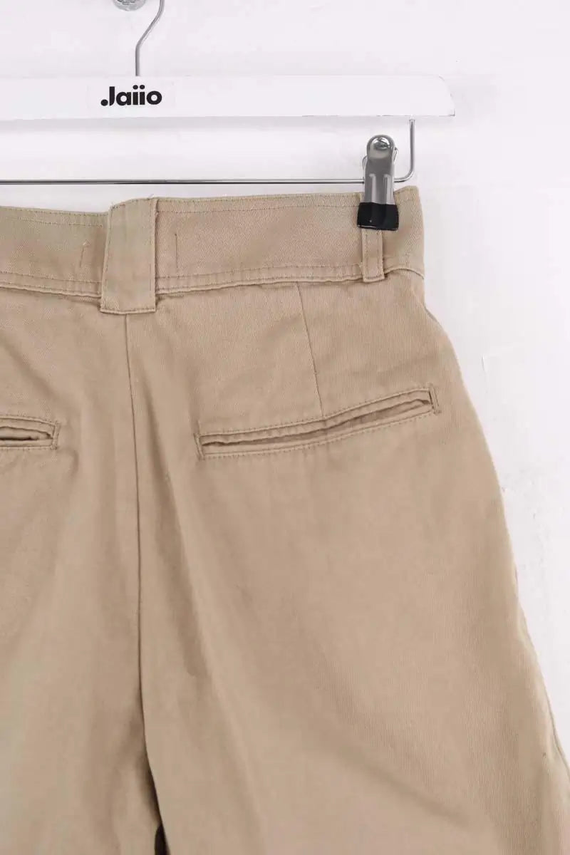 Bermuda Yves Saint Laurent Beige en Coton