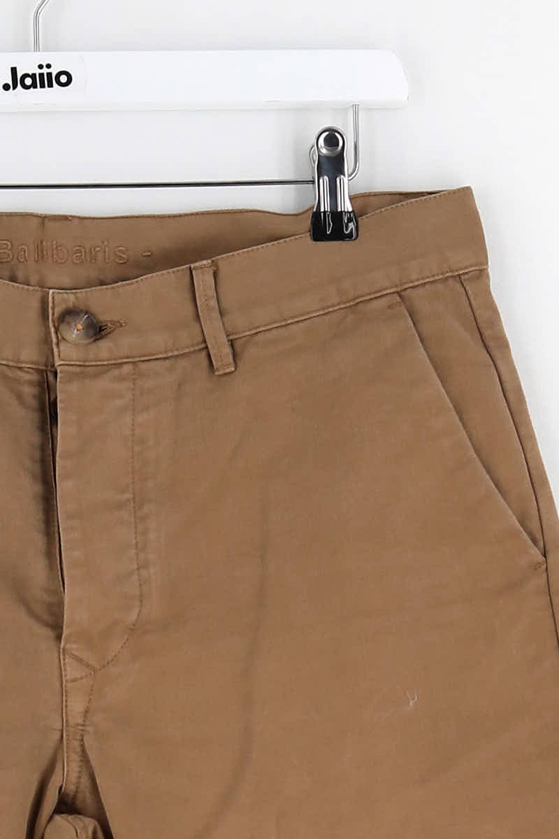 Pantalon droit Balibaris  Marron