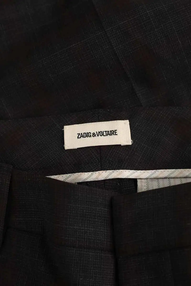 Pantalon droit Zadig & Voltaire  Gris
