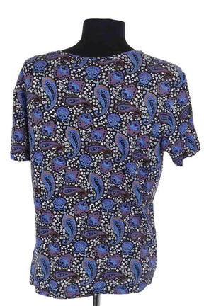 T-shirt Sandro Bleu en Coton