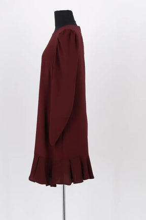Robe Tara Jarmon Bordeaux en Synthétique