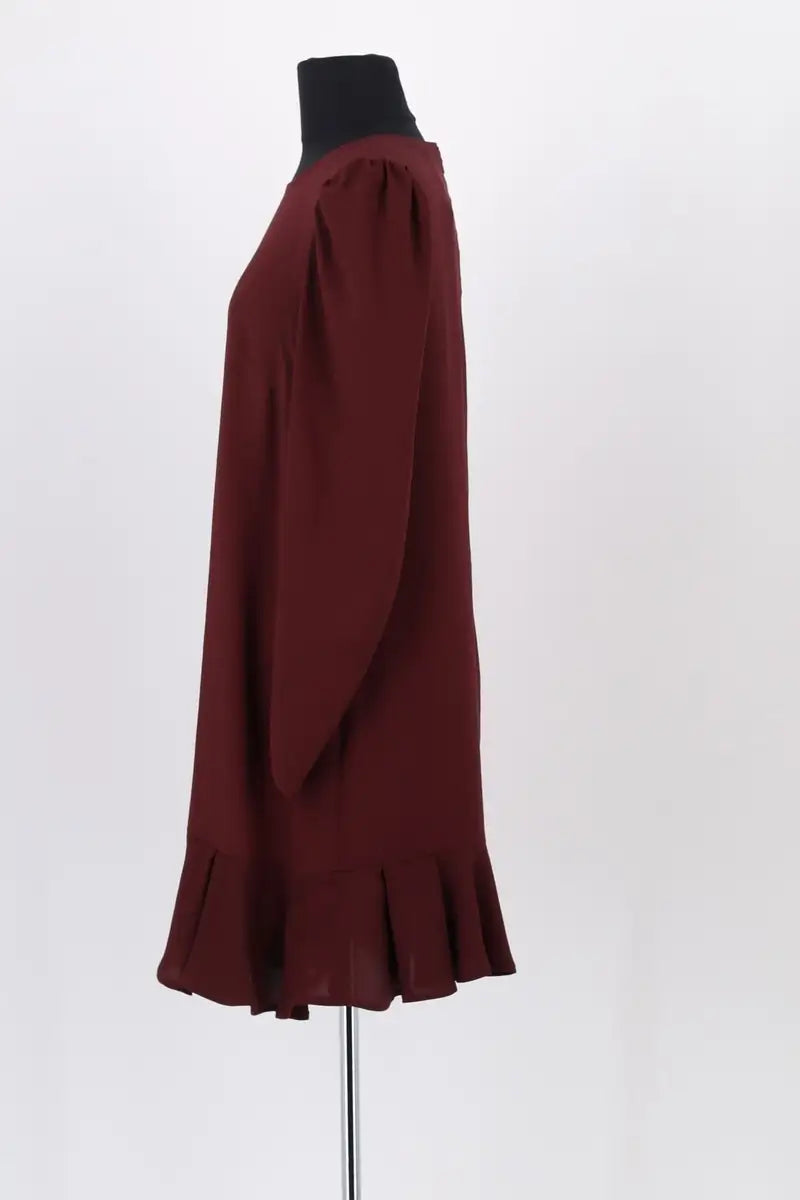 Robe Tara Jarmon Bordeaux en Synthétique