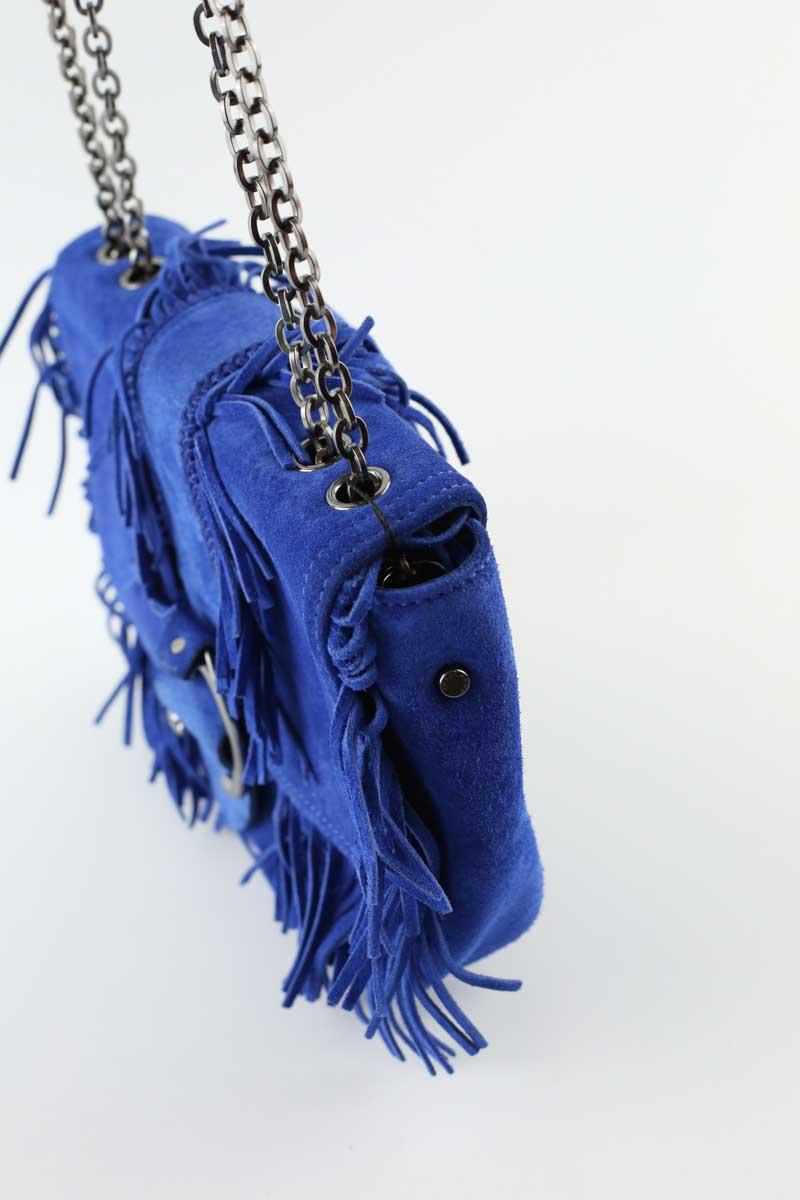 Sacs à bandoulière Longchamp Amazone Bleu