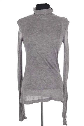 Top Barbara Bui Gris en Viscose, taille XS - Seconde Main