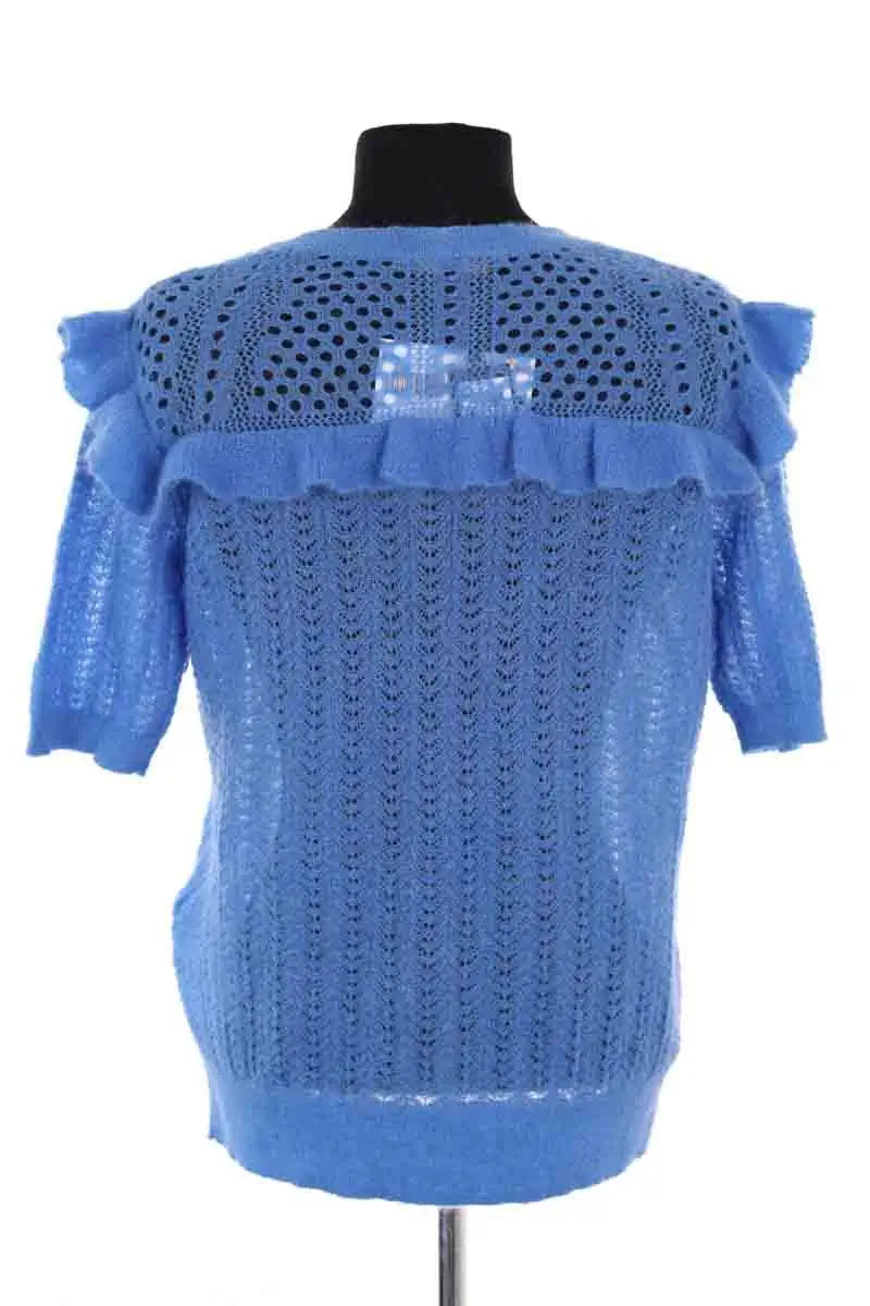 Pull Maje Bleu en Synthétique