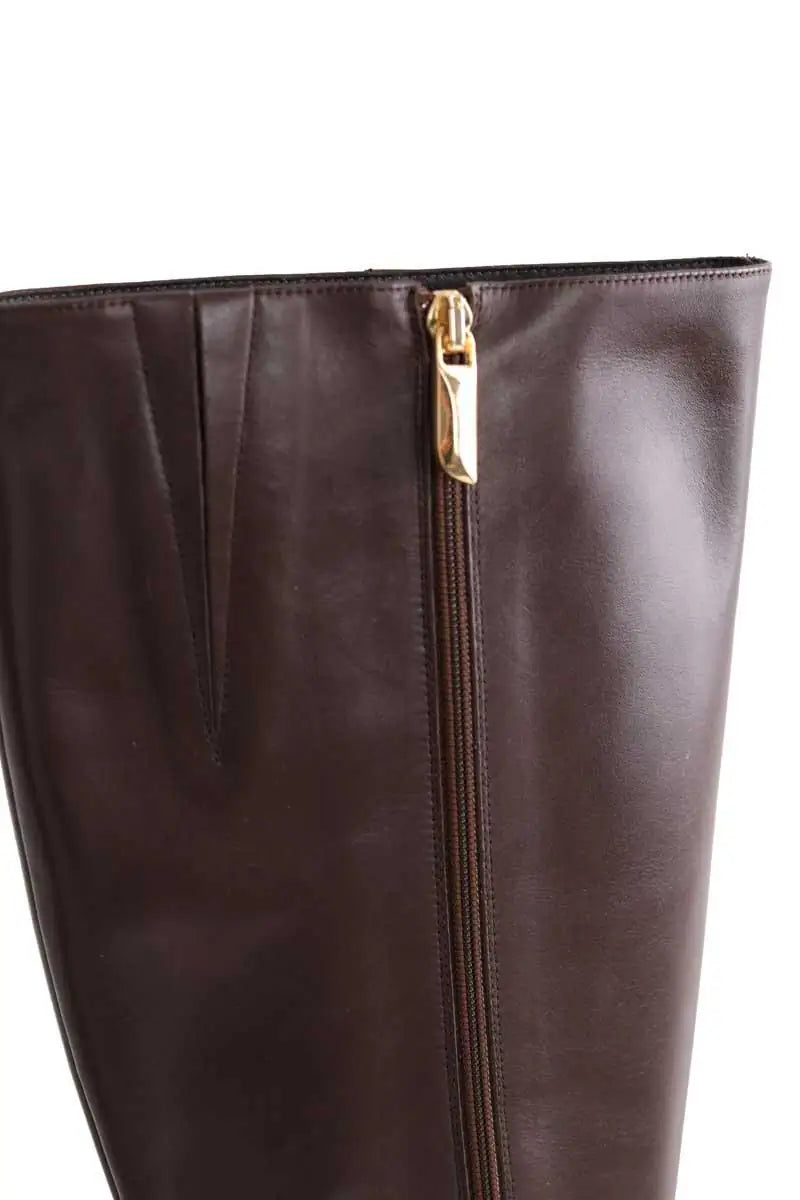Bottes LK Bennett Marron en Cuir