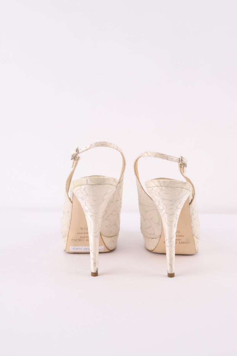 Talons Jimmy Choo  Blanc