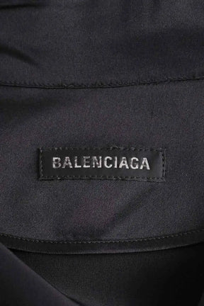Robe Balenciaga Noir en Soie