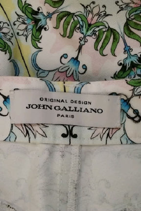 Jean slim John Galliano  Blanc