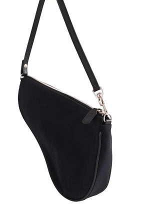 Mini sac Dior Noir en Tissu
