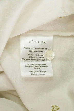 Chemise Sézane Blanc en Coton