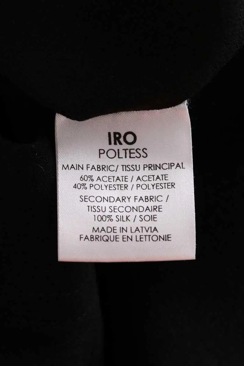 Robe Iro Noir en Synthétique