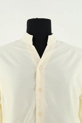 Chemise Figaret Jaune en Coton