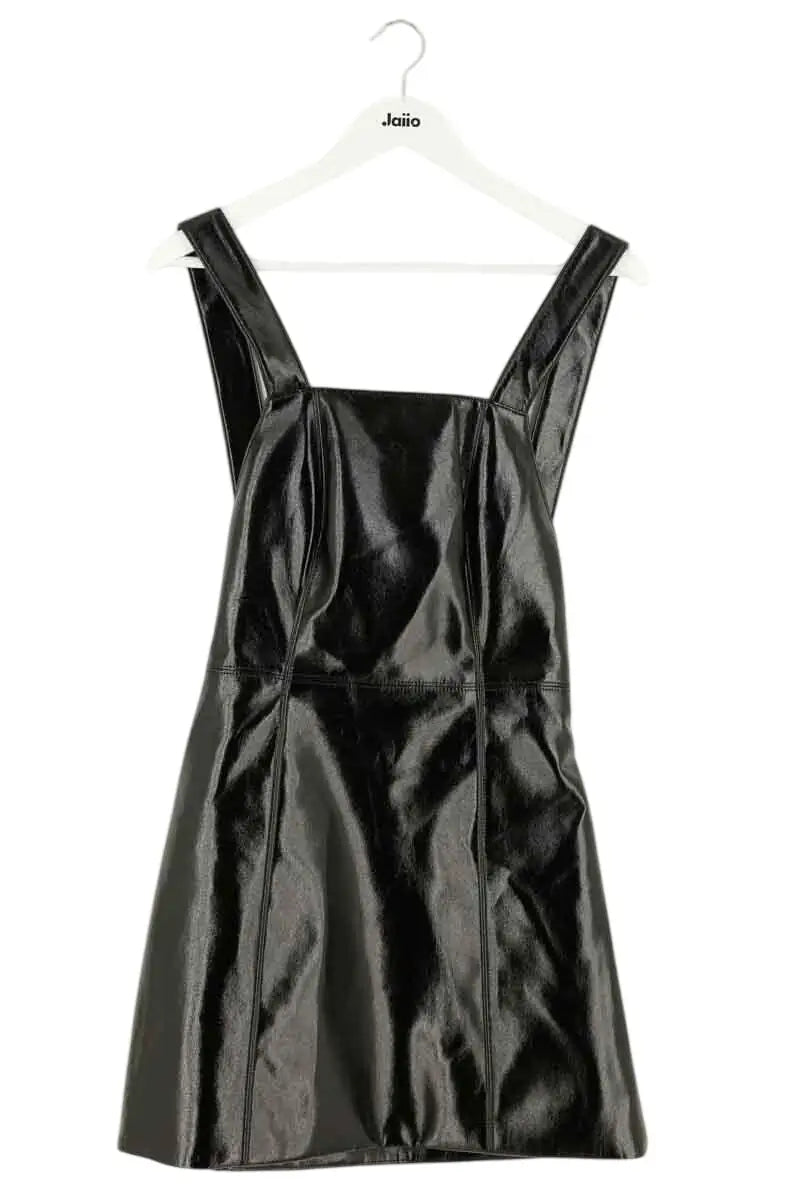 Robe Claudie Pierlot Noir en Synthétique, taille S - Seconde Main