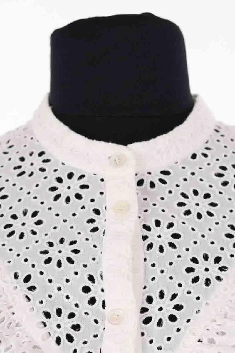 Blouse Sézane Blanc en Coton