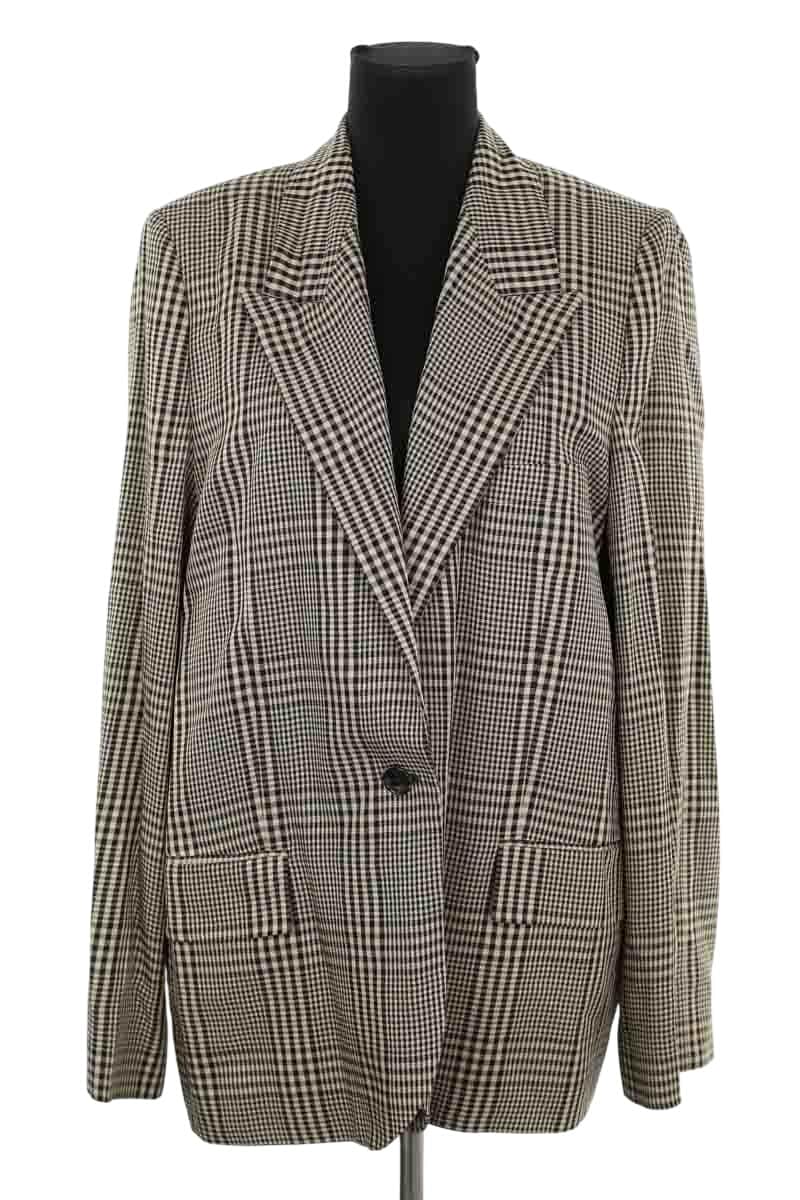 Blazer Acne Studios Noir en Viscose, taille L - Seconde Main