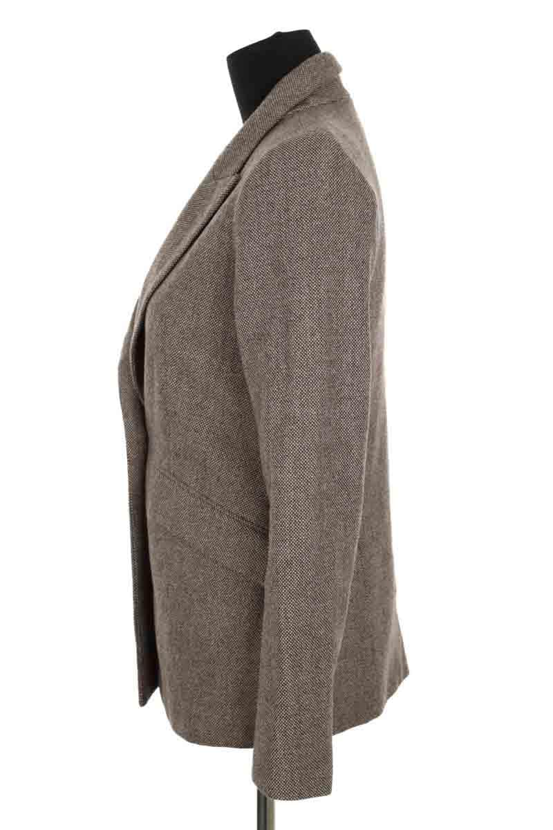 Blazer Agnès B. Marron en Laine