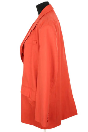Blazer American Vintage Orange en Laine