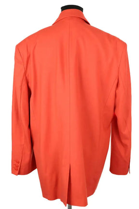 Blazer American Vintage Orange en Laine