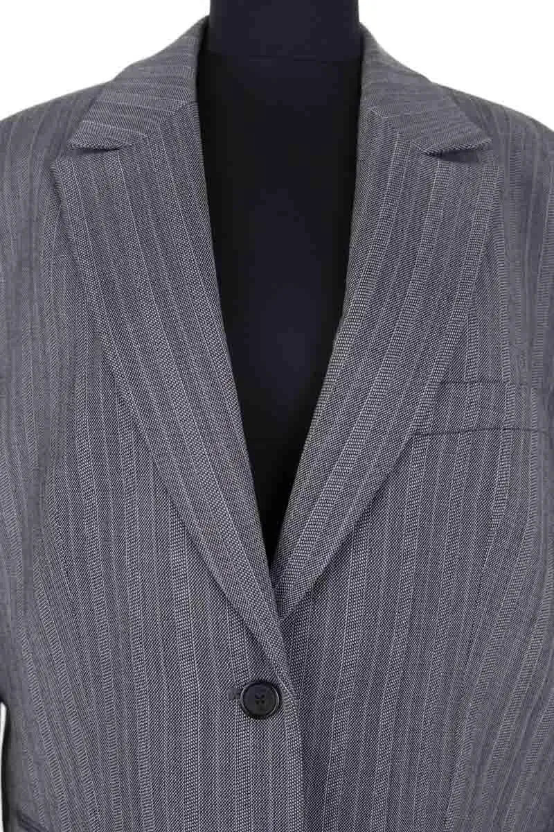 Blazer Anine Bing Declan Gris en Laine