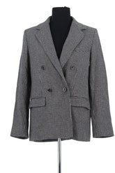 Blazer APC Anthracite en Laine, taille XS - Seconde Main