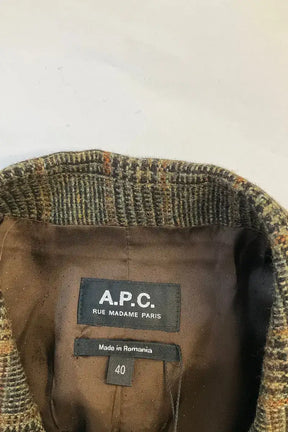 Blazer APC Marron en Laine
